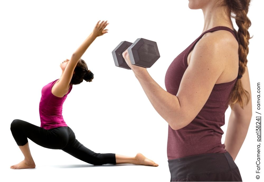 Yoga Krafttraining Vergleich