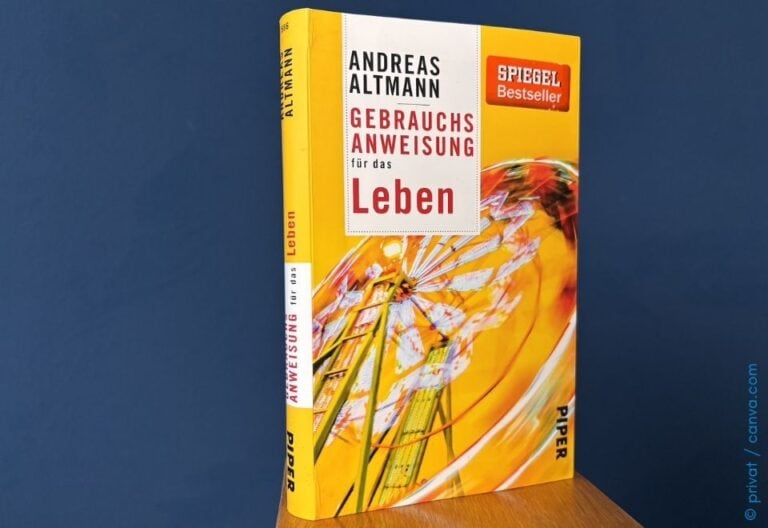 Buchempfehlung Altmann Gebrauchsanweisung fürs Leben